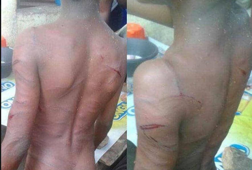 Shocking pictures: People beaten, ‘robbed’ by soldiers
