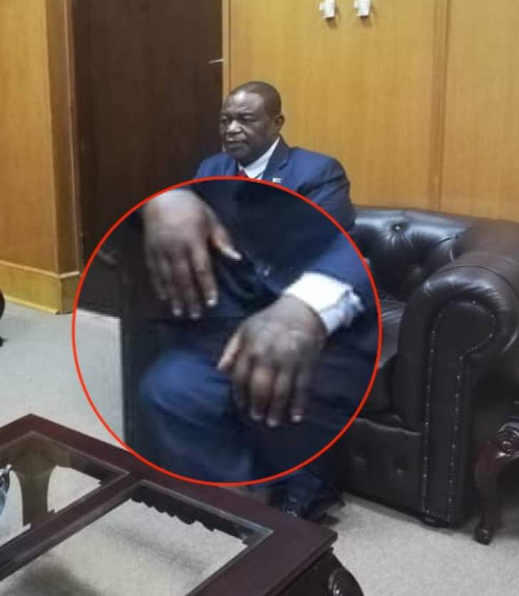 PICTURES: VP Constantino Chiwenga, Wife’s swollen hands