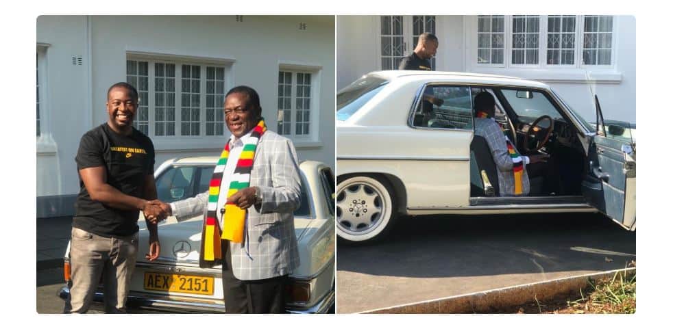 Emmerson Mnangagwa Junior buys new Range Rover for his girlfriend Pokello? Video