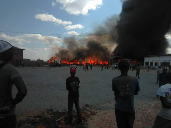 PICTURES: Glen View Complex gutted by fire for the third time