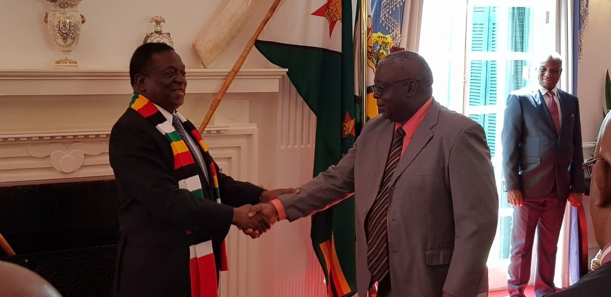 VIDEO…Chamisa, Mudzuri fight for party leadership reaches boiling point..Mnangagwa meeting pictures