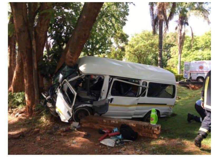 LATEST Pictures: Kombi accident in Greendale Avenue, Harare
