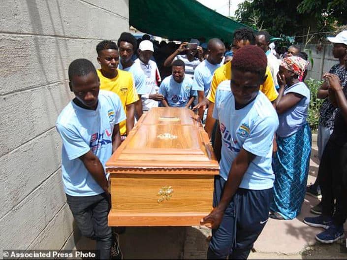SA bound Zim footballer gunned down by military…”Mnangagwa has crossed the line”