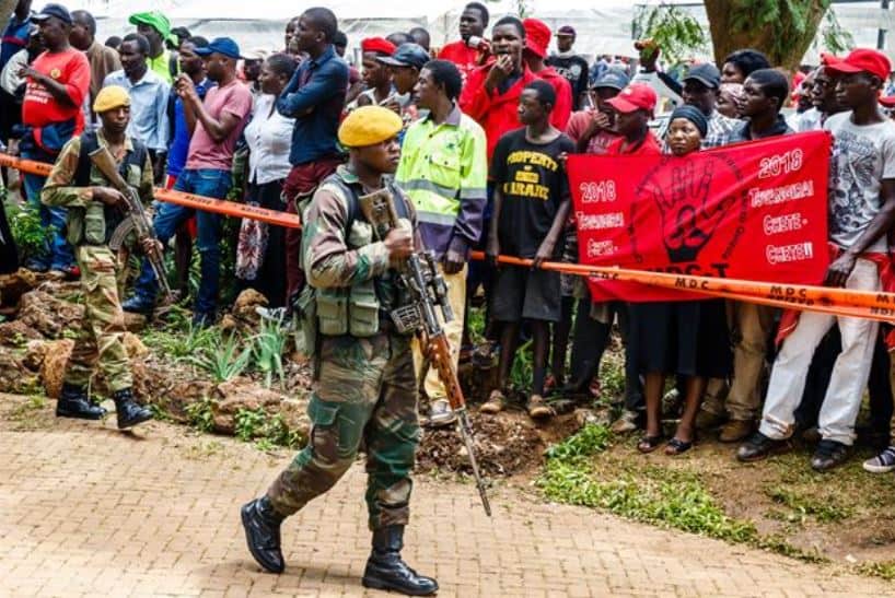 Army tortures soldier who fired bullets at Mnangagwa’s house