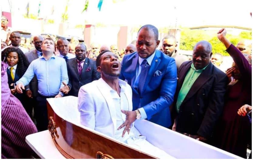 Prophet Alph Lukau throws resurrected dead Zim man under the bus