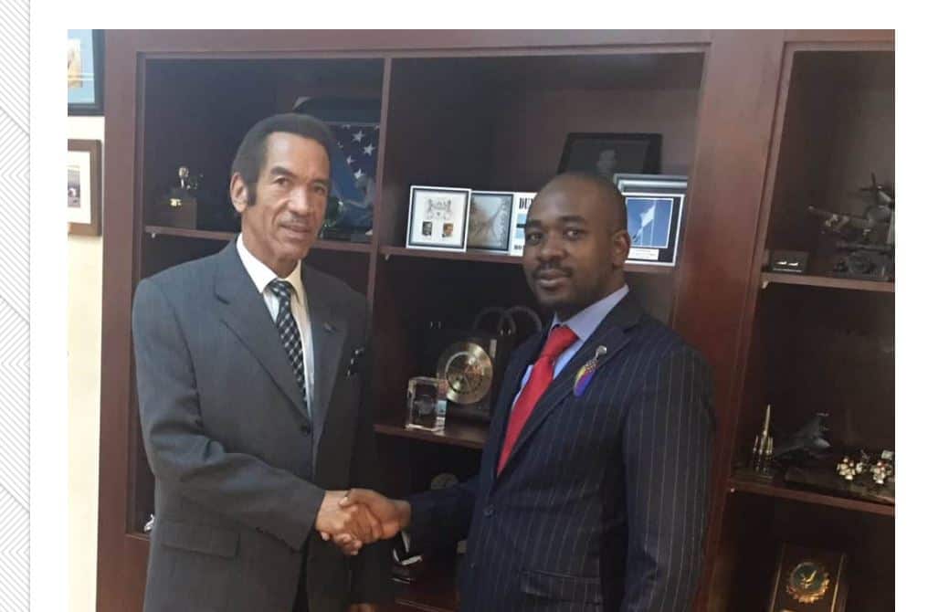 Mnangagwa rejects Chamisa’s foreign mediator