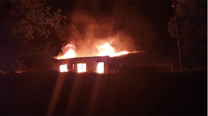 Panic As Fire Guts Kariba Hospital