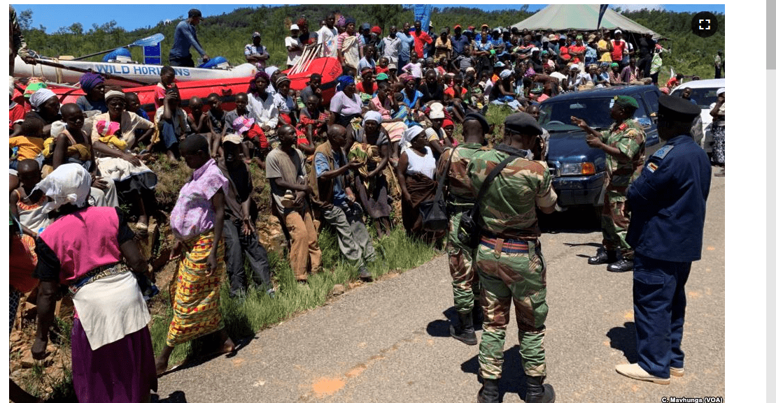 Watch: Zanu-PF  Grabs Cyclone Idai Aid… tells MDC – affiliated  victims to go hang…thousands starve