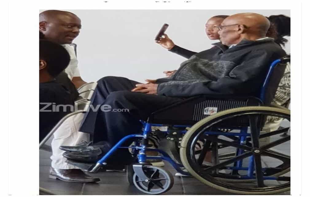 Dabengwa airlifted to India on wheelchair..PICTURES