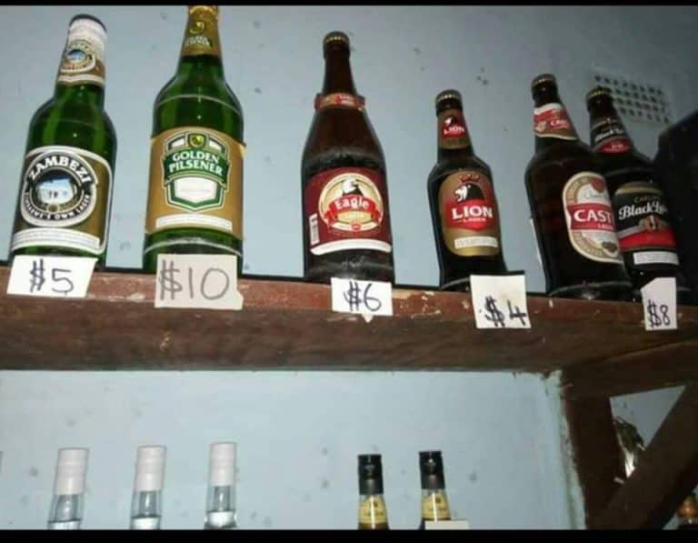 PICS: Astronomical Beer Prices…..Zimbos To Drink Ngome, Vinyu, Kachasu