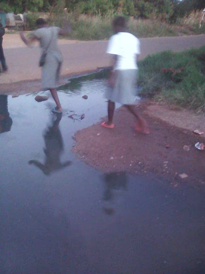 Chegutu Town now a sewage hole..PICTURE