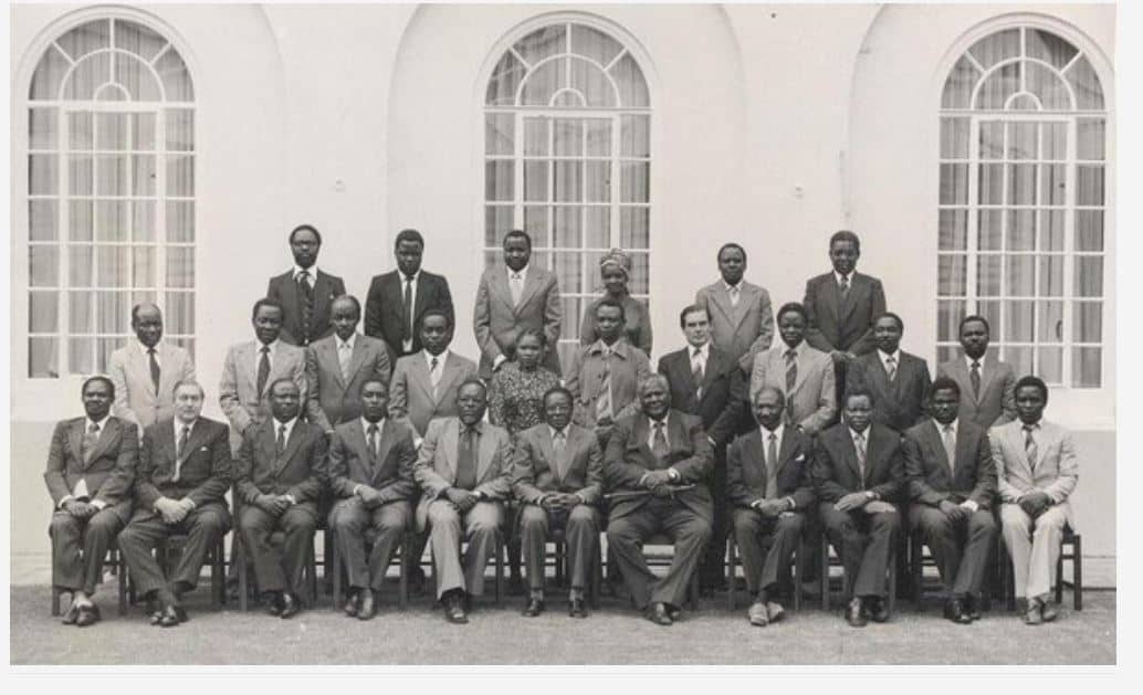 PIC: Mugabe 1980 Cabinet Ministers…Ages