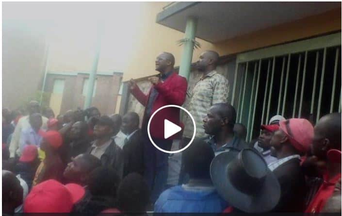 WATCH: Mwonzora Backs Chamisa Presidency..VIDEO