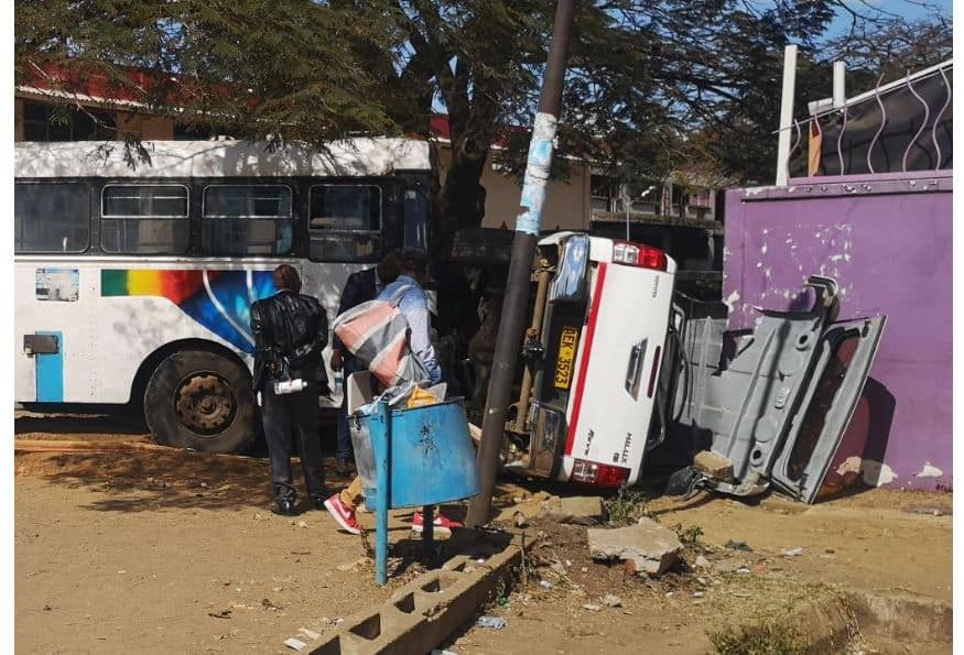 Accident in Harare today: PICTURES