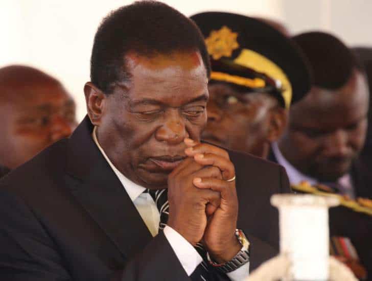 Mnangagwa’s “6 Slices of Bread” Picture Causes Social Media Stir (see pic)