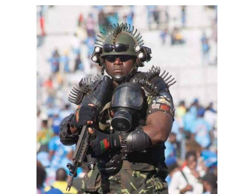 Malawi Presidential Guard Pictures Cause A Stir