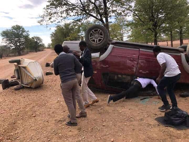 Chamisa’s lawyer Thabani Mpofu in road accident: PICTURES