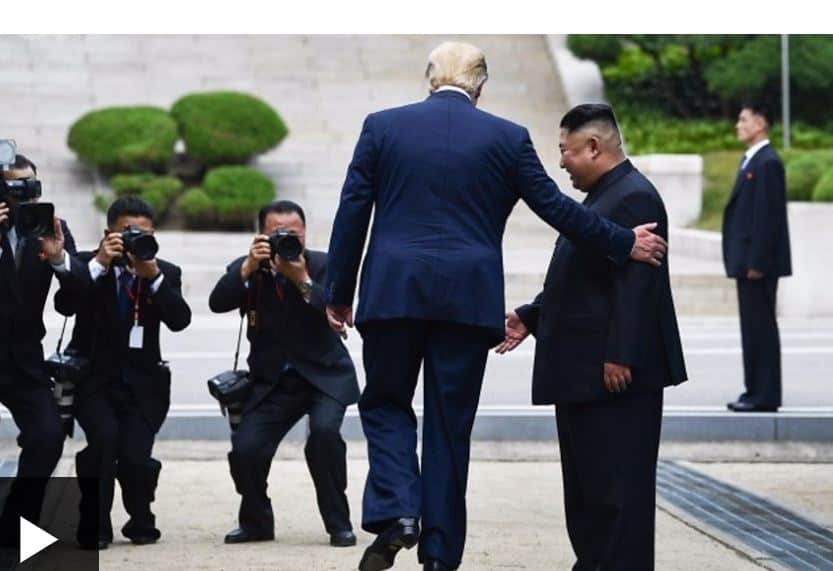 PICTURE:Donald Trump Visits North Korea