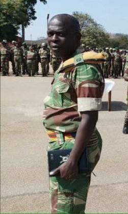 PIC: Soldier Plotting to Oust ED..Spying On Auxillia Mnangagwa.