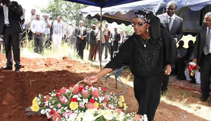 Grace Mugabe’s top ally collapses and dies