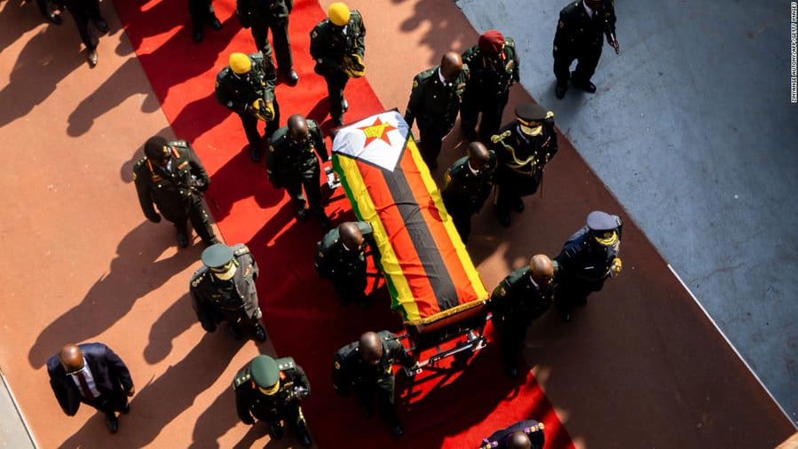 Pictures: Robert Mugabe buried in Zvimba
