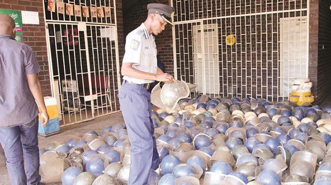 Police helmets owner Mitchel Chibwe released, No charges