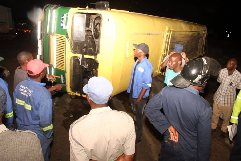 ZUPCO hit by train after driver fails to stop at rail crossing..PICTURES