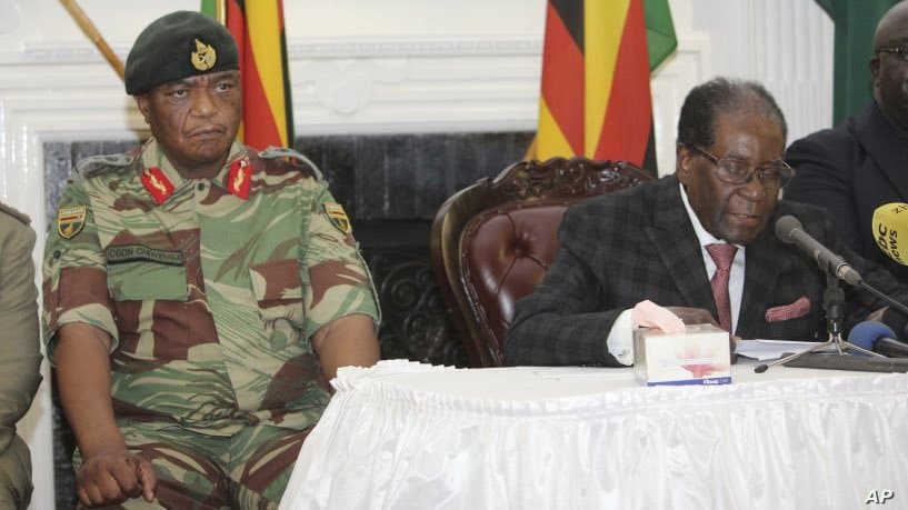 Chiwenga, Mnangagwa given US$3 million during 2017 Zim coup