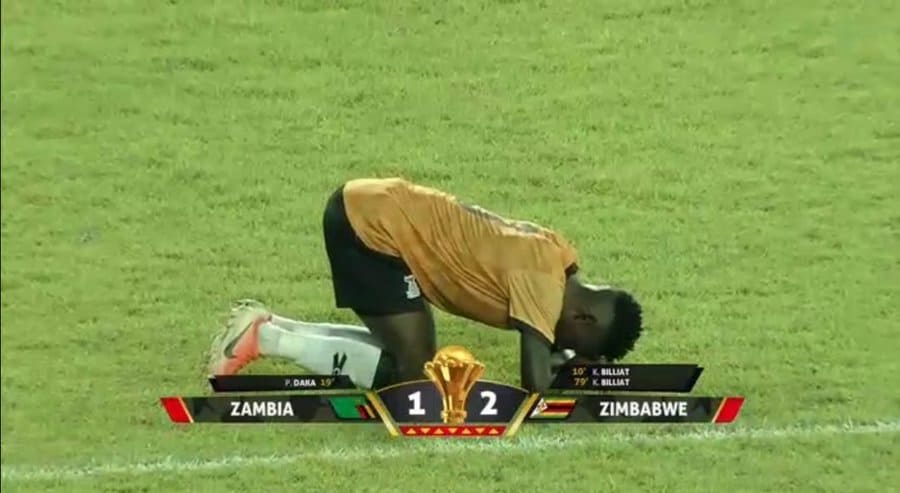 BREAKING: Zim Warriors beat Zambia Chipolopolo 2-1…Afcon Results, Latest table
