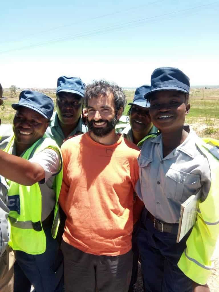 Was Mo Salah in Zimbabwe for Xmas..ZRP Police picture