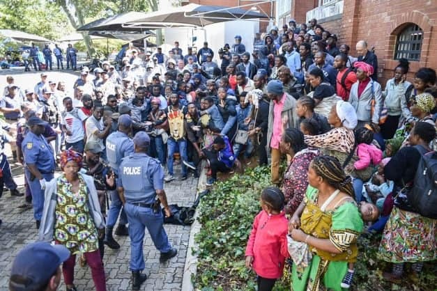 Cape Town files urgent application to deport foreigners camped at Methodist Church