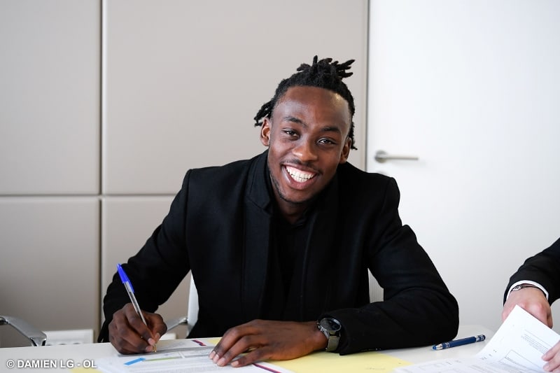Olympique Lyon unveils Tinotenda Kadewere..Most expensive Zim warriors player