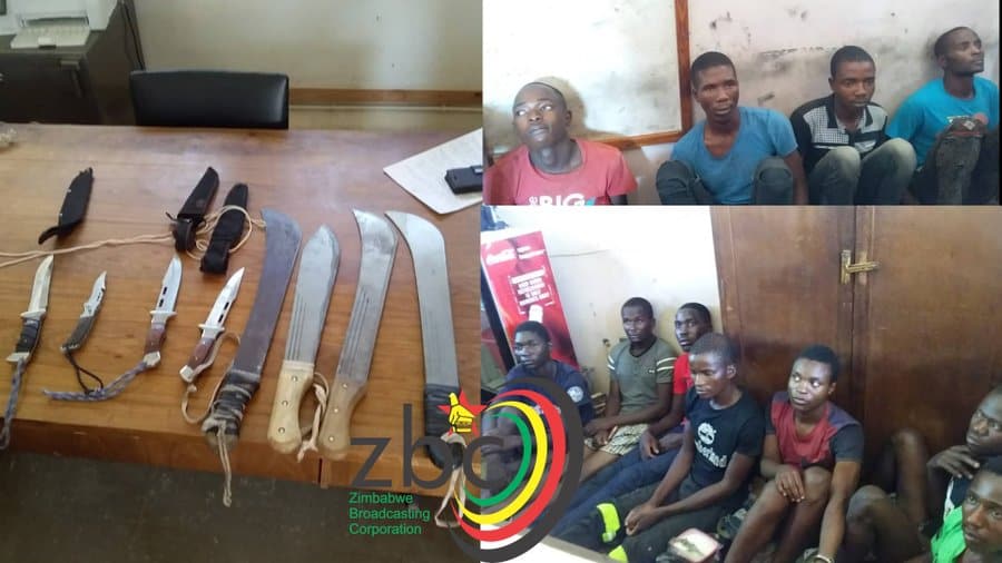Machete terror in Mash Central: Police arrest armed Mashurugwi gang