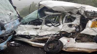 LATEST: One person killed in Falcon College school bus- Honda fit road accident today…Pictures
