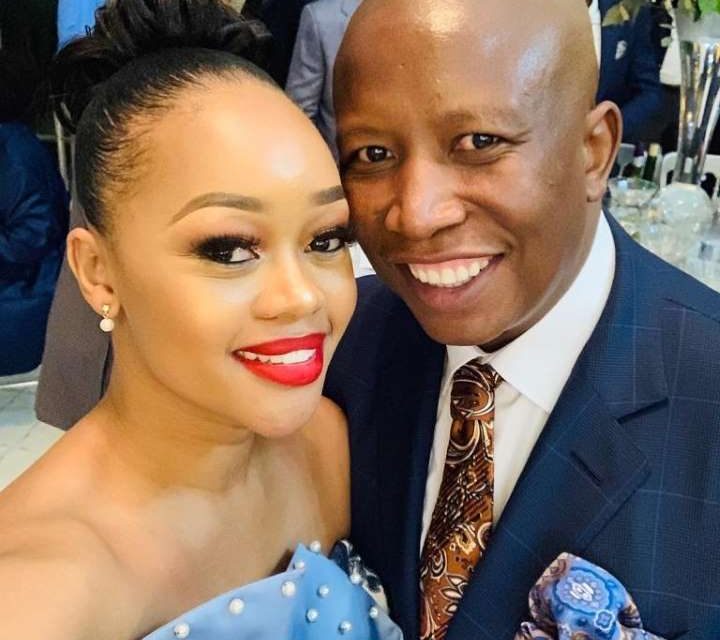 Julius Malema’s wife issues statement, Accepts Ramaphosa apology