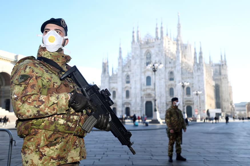 Italy under CoronaVirus lockdown, 60 million people quarantined..Serie A football banned