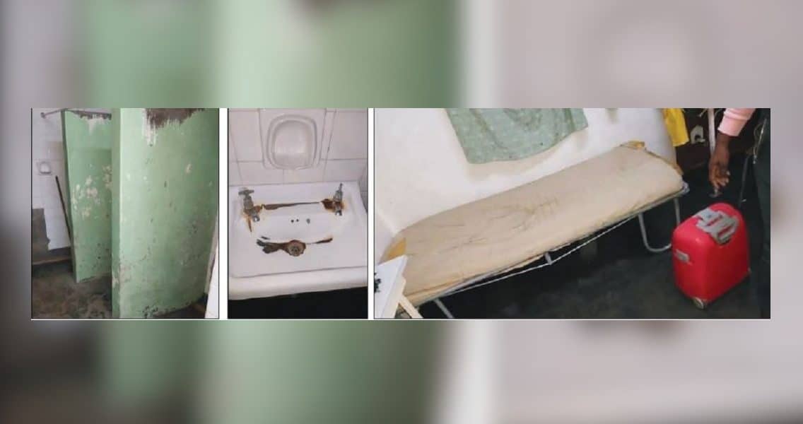 Pictures: UK-Zim returnees expose dilapidated Belvedere Teachers’s College quarantine accommodation