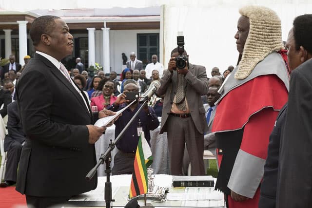 General Chiwenga To Serve Transitional Zim Presidential Term, Mnangagwa Asked To Resign?