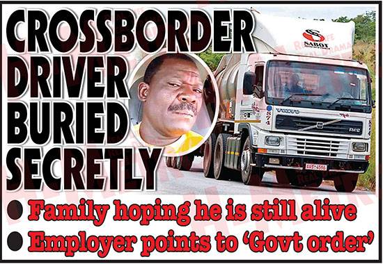 DRC Gvt secretly buries Zim truck driver few hours after he dies of covid-19