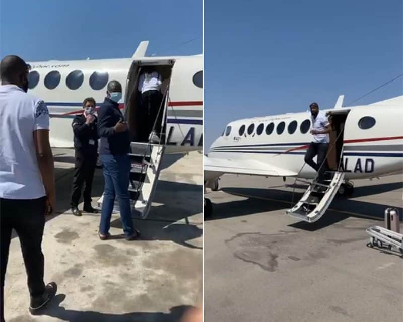 As Zimbos suffer, super-rich Guvamatanga flies family in private aircraft to Vic Falls… PICTURES