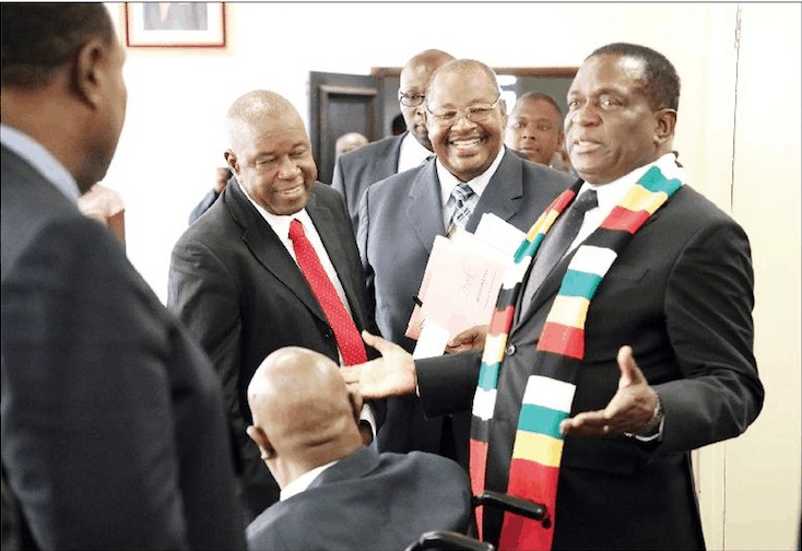There is no crisis here in Zim, but just imaginations- Mnangagwa