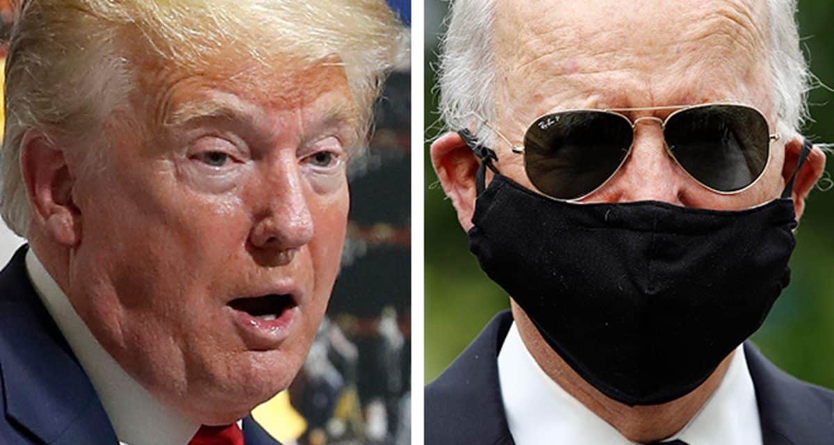 COVID-19 Upends Campaign for Trump who mocked Biden for wearing a mask