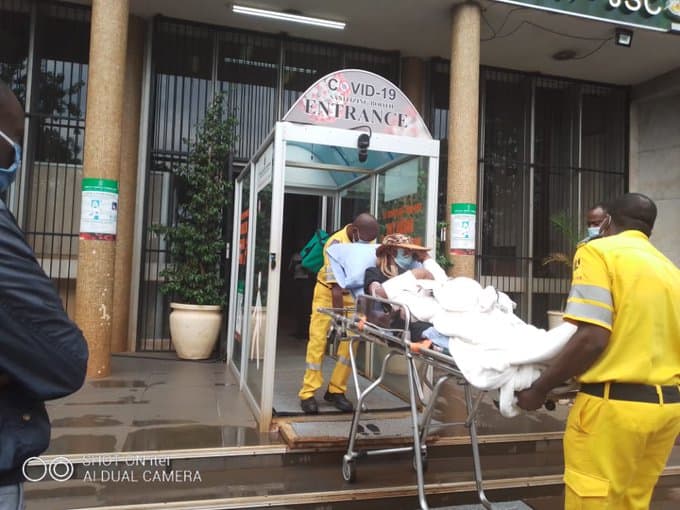 BREAKING NEWS VIDEO: VP Chiwenga’s ‘wife’ taken to court in an ambulance