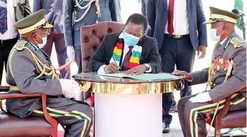 ‘Security forces on prowl,’ crime don’t pay- Mnangagwa warns criminals