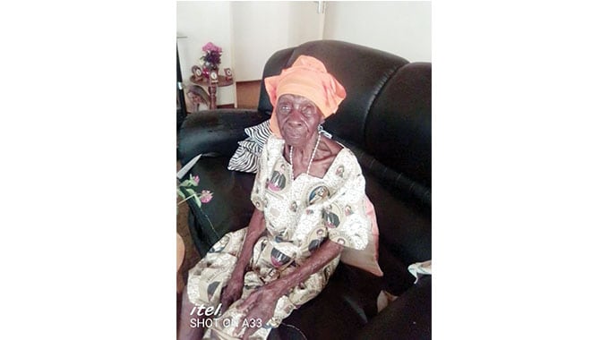 The oldest living Zimbabwean dies aged 110