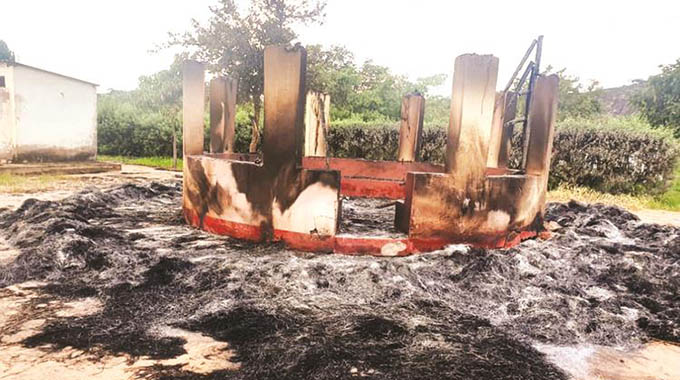 Tapiwa Makore murder: Vigilantes burn another hut and gazebo of suspected ritual killers