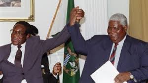 Mugabe arm-twisted Nkomo into the Unity Accord, as condition to stop Gukurahundi- Mabuka