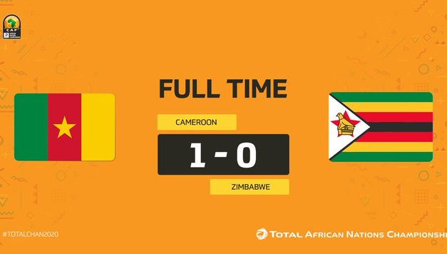 FULL TIME: Zimbabwe falls to Cameroon in CHAN opener