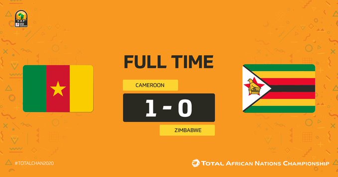 FULL TIME: Zimbabwe falls to Cameroon in CHAN opener