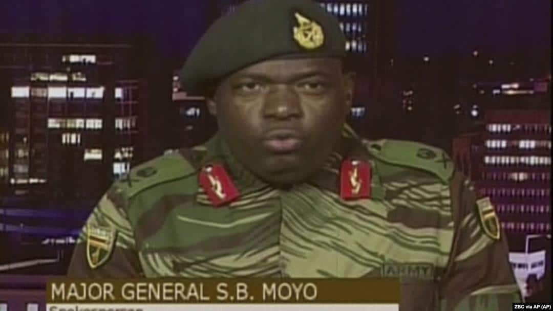 BREAKING NEWS: SB Moyo face of the military coup that toppled Mugabe dies from Covid-19